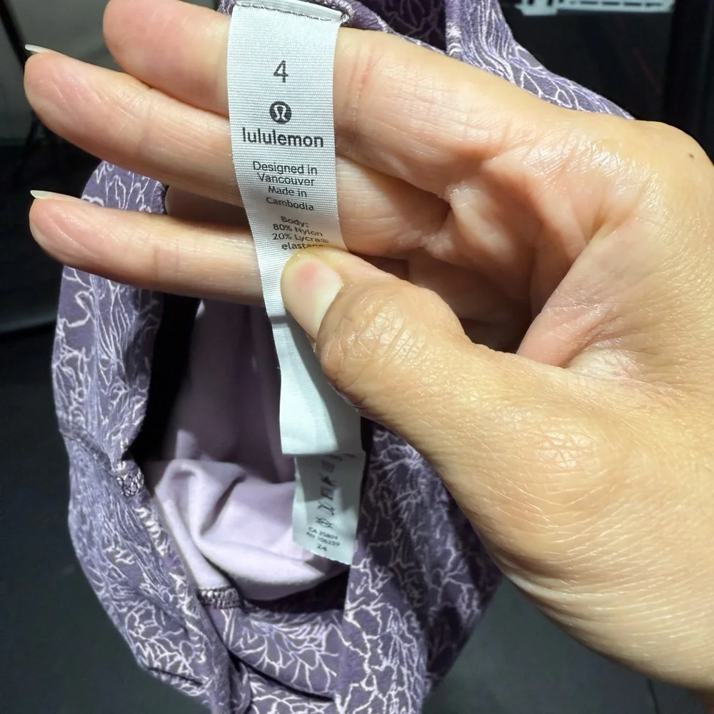 lululemon athletica Women's Purple Align Pant - Picture 3 of 3